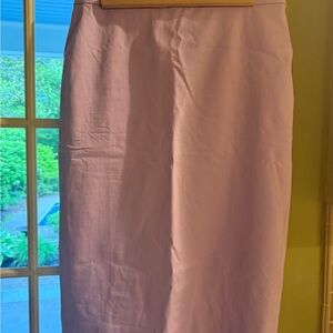 J. Crew Purple Midi Pencil Skirt for Work